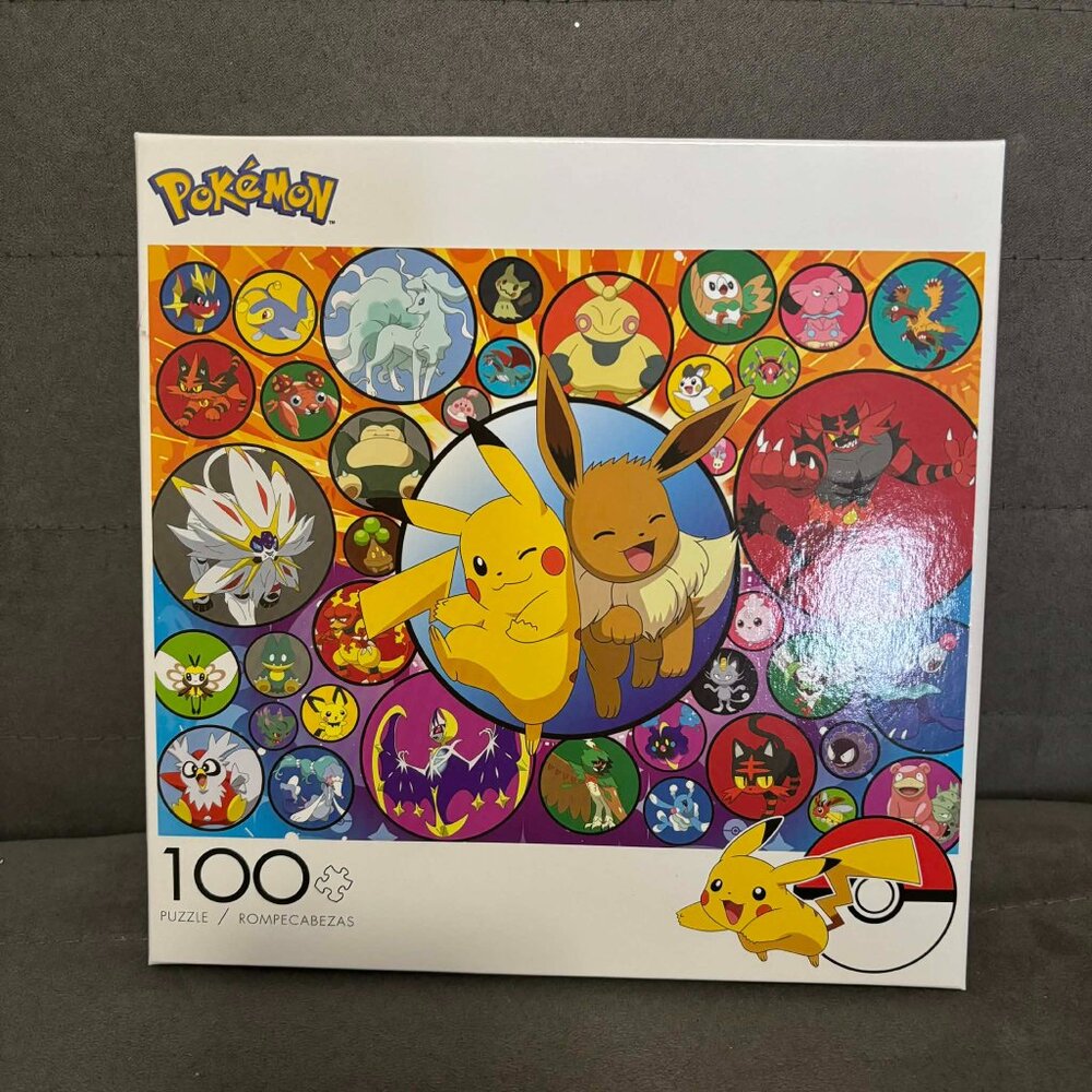 Pokemon puzzle, 100 pieces - sealed in box